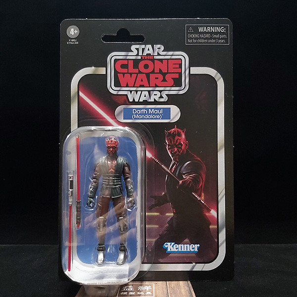 HASBRO 孩之寶 | Star Wars The Vintage Collection 星際大戰：複製人之戰 | 3.75吋 TVC 吊卡 | Darth Maul 達斯魔 | 西斯武士 | 全新未拆 | 現貨 