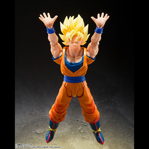 BANDAI 萬代 | S.H.Figuarts SHF 七龍珠Z 超級賽亞人 | 孫悟空 -決戰的開幕- 完全新規造形 | 臉部頭髮配件可換 | 可動完成品 | 全新未拆 | 現貨 