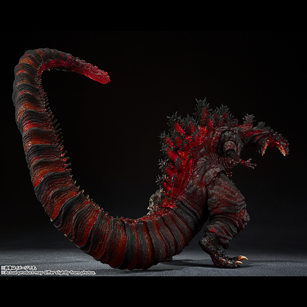 BANDAI 萬代 | S.H.MonsterArts SHM 哥吉拉 (2016) 第4型態 | 夜間戰鬥發光Ver. (預訂2023年3月) 