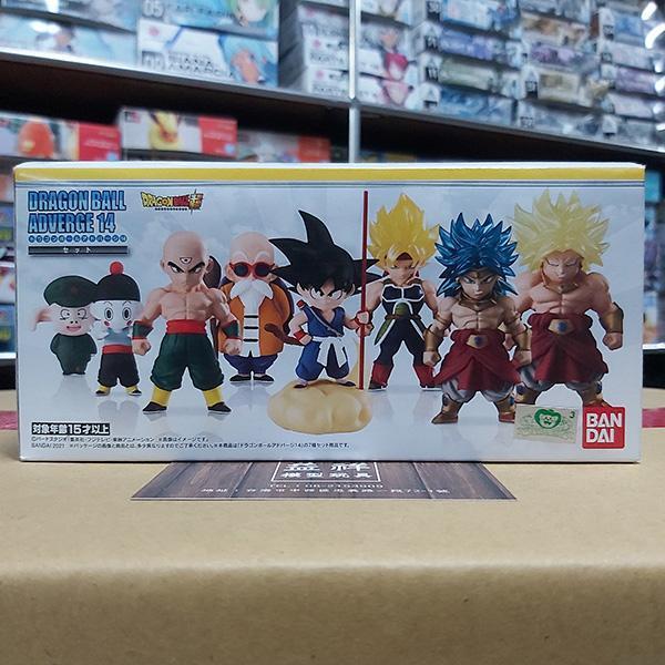 BANDAI 萬代 | 食玩 | 七龍珠 | ADVERGE 14 套組 | 內含孫悟空、龜仙人、天津飯、布羅利、餃子、烏龍、巴達克 | 全新未拆 | 現貨 
