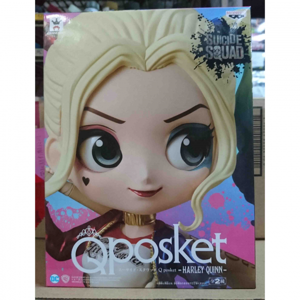 BANPRESTO Q posket  Qposket 小丑女 | 一般色 景品,banpresto,小丑女,哈莉,奎恩,自殺突擊隊,Q,Posket