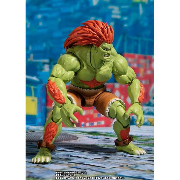 BANDAI 萬代 | 魂商店限定 | S.H.Figuarts SHF 快打旋風 | 布蘭卡 | 全新未拆 | 現貨 