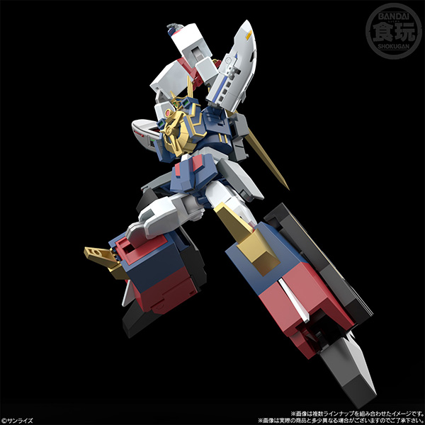 BANDAI 萬代 | SMP [SHOKUGAN MODELING PROJECT] 《勇者特急隊》 勇者特急 | 特急勇者 | 特急合體 | 強者凱因 | 組裝模型 (預訂2022年11月) 