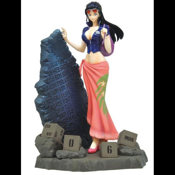 【特價】【絕版老物全新未拆】東映動畫 | 日版金證 | 航海王 | 海賊王 | 萬年曆（新世界篇）妮可·羅賓 | 高約20公分 | 全新未拆 | 現貨 