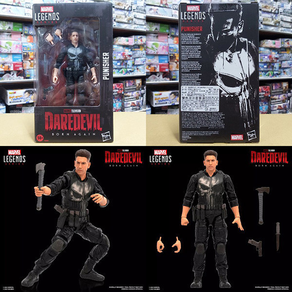 HASBRO 孩之寶 | Marvel Legends 漫威傳奇 | 6吋 | Daredevil:Born Again 夜魔俠:重生 | Punisher 制裁者 | 可動完成品 | 全新未拆 | 現貨