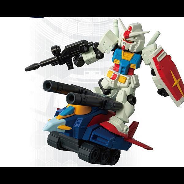 BANDAI 萬代 | 機動戰士鋼彈 | 重裝X重奏 | MOBILE SUIT ENSEMBLE 30  內含RX-78-2 鋼彈、MS-06S 夏亞專用薩克II、白色鋼彈、G戰機 | 共全5種 | 完整1中盒10入販售 | 全新未拆 | 現貨 