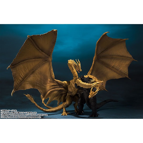 BANDAI 萬代 | 代理版 S.H.MonsterArts | SHM 王者基多拉 (2019) 全新未拆 