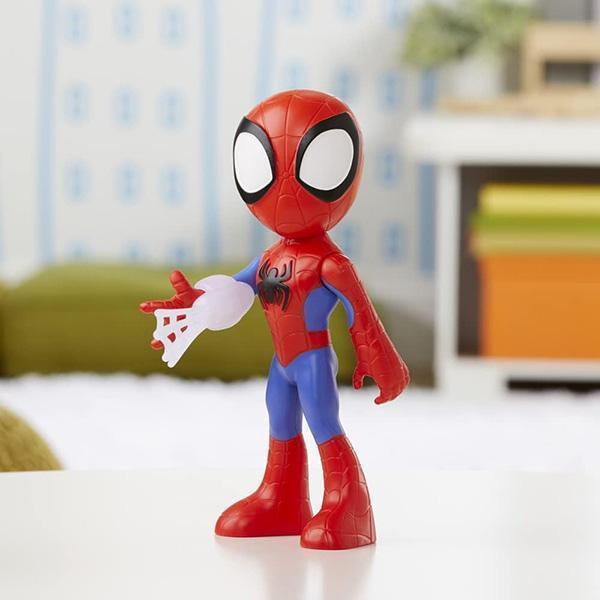 HASBRO 孩之寶 | 漫威蜘蛛人與他的神奇朋友們 | 巨大英雄 | 蜘蛛人 | Spider-Man 頭部與手臂可活動 | 高約23公分 | 全新未拆 | 現貨 