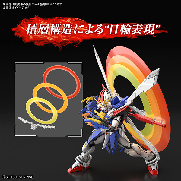 BANDAI 萬代 | RG 1/144 #37 《機動武鬥傳G鋼彈》 神鋼彈 | 組裝模型 