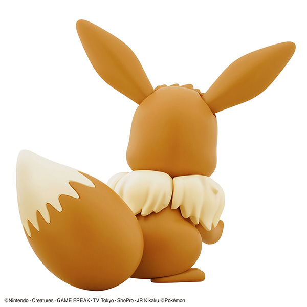 BANDAI 萬代 | Pokemon PLAMO 收藏集 | 巨大版 | 02 伊布 | 組裝模型 