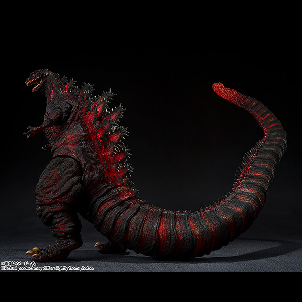 BANDAI 萬代 | S.H.MonsterArts SHM 哥吉拉 (2016) 第4型態 | 夜間戰鬥發光Ver. (預訂2023年3月) 