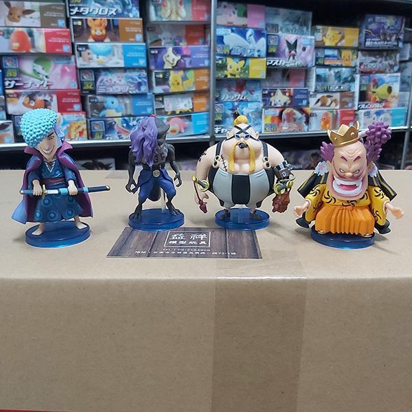 BANPRESTO 景品 | WCF 航海王 | 百獸海賊團1 培濟萬、Queen(奎因) & 和之國6 狂死郎、大蛇 | 4款合售 | 全高約7CM | 拆擺品 | 現貨 
