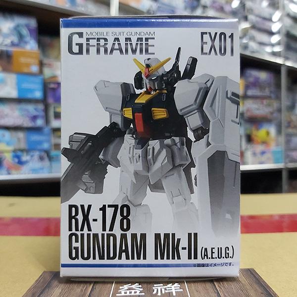 BANDAI 萬代 | 機動戰士鋼彈 | G-FRAME EX01 超級鋼彈 | 鋼彈mk2 | 鋼彈Mk-II | 全新未拆 | 現貨 