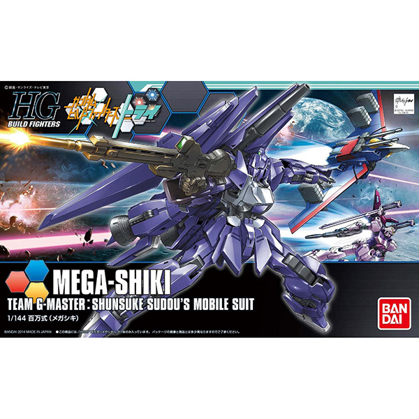 BANDAI 萬代 | HGBF 鋼彈創鬥者 #025 | 1/144 百式改裝機 | 百萬式 | 百万式 | MEGA-SHIKI | 組裝模型 | 稀少 | 現貨 