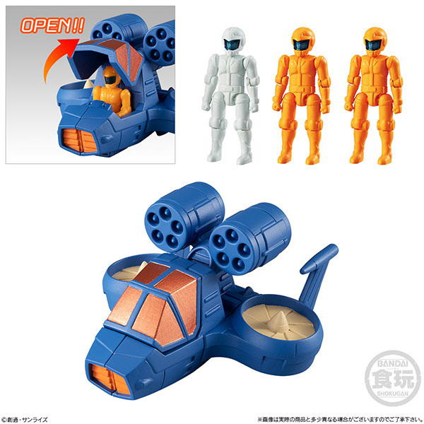 BANDAI 萬代 | 機動戰士鋼彈 | 微型戰場 | 第五彈 | 海外版 | 全6種 | 1中盒10入販售  