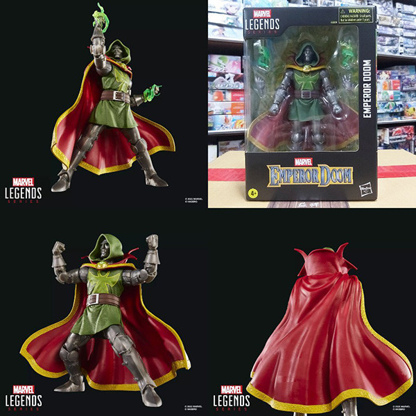 HASBRO 孩之寶 | Marvel Legends 漫威傳奇 | 6吋 | 驚奇4超人 | Emperor Doom 末日博士 | 毀滅博士 | 維克多 | 可動完成品 | 全新未拆 | 現貨 