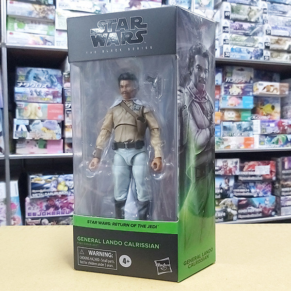 HASBRO 孩之寶 | THE BLACK SERIES 6" 黑標6吋 | 星際大戰 | 絕地大反攻 | GENERAL LANDO CALRISSIAN 藍道·卡利森 | 藍多 | 將軍 | 全新未拆 | 現貨 
