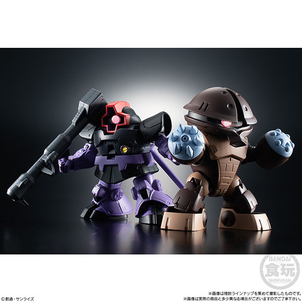 BANDAI 萬代 | 機動戰士鋼彈 | 微型戰場 | 第五彈 | 海外版 | 全6種 | 1中盒10入販售  