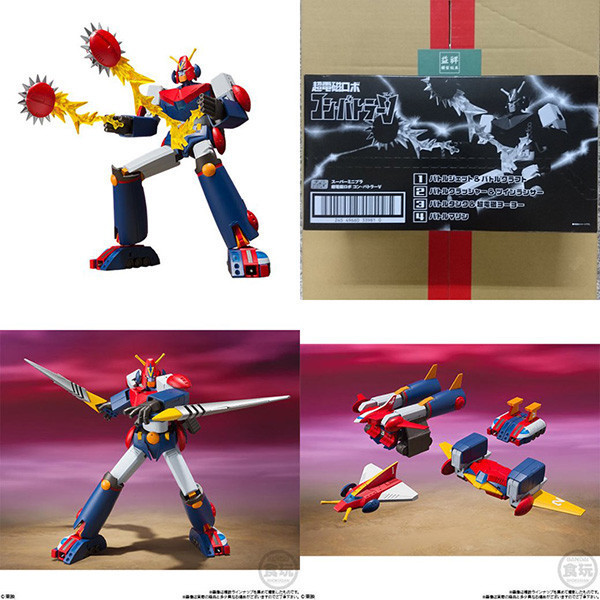 BANDAI 萬代 | 代理版 | SUPER MINIPLA 超電磁機器人 | 超電磁V | 孔巴特拉V | 組裝模型 