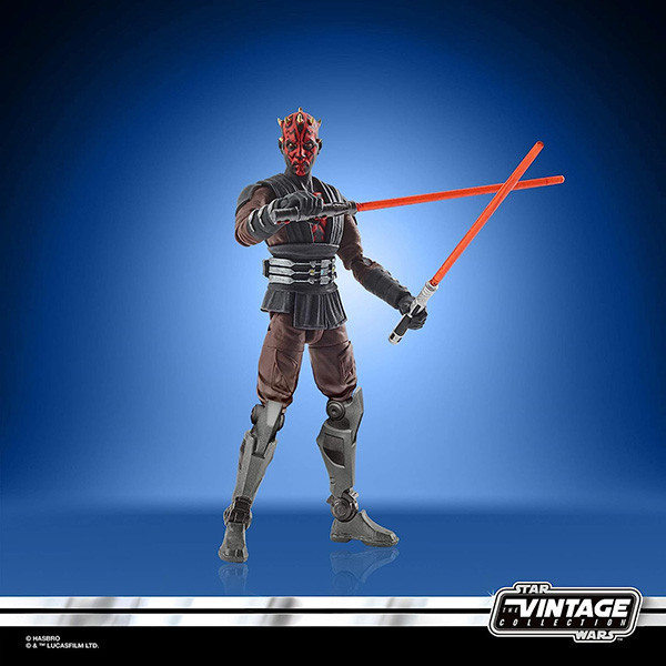 HASBRO 孩之寶 | Star Wars The Vintage Collection 星際大戰：複製人之戰 | 3.75吋 TVC 吊卡 | Darth Maul 達斯魔 | 西斯武士 | 全新未拆 | 現貨 