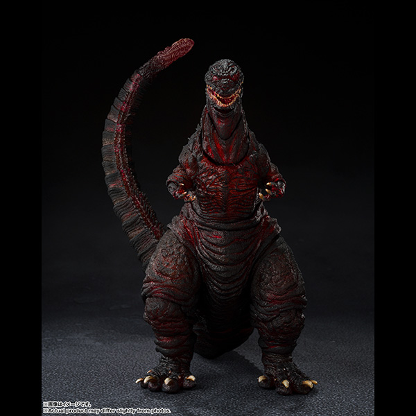 BANDAI 萬代 | S.H.MonsterArts SHM 哥吉拉 (2016) 第4型態 | 夜間戰鬥發光Ver. (預訂2023年3月) 