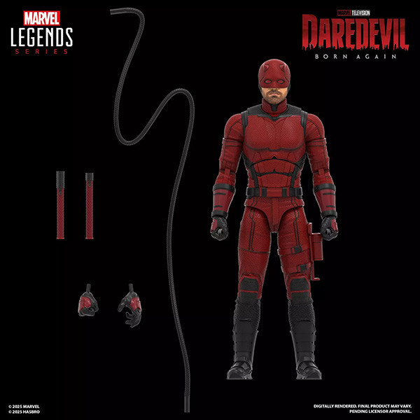 HASBRO 孩之寶 | Marvel Legends 漫威傳奇 | 6吋 | Daredevil:Born Again 夜魔俠:重生 | 夜魔俠 | 可動完成品 | 全新未拆 | 現貨