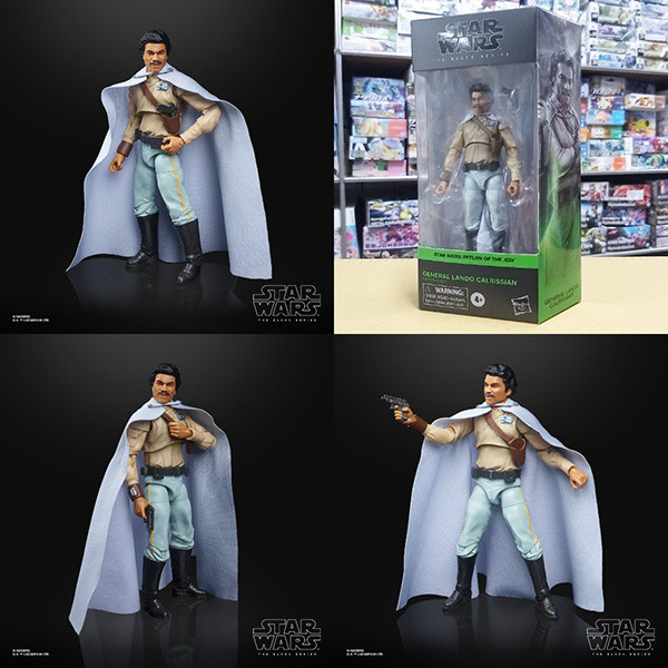 HASBRO 孩之寶 | THE BLACK SERIES 6" 黑標6吋 | 星際大戰 | 絕地大反攻 | GENERAL LANDO CALRISSIAN 藍道·卡利森 | 藍多 | 將軍 | 全新未拆 | 現貨 