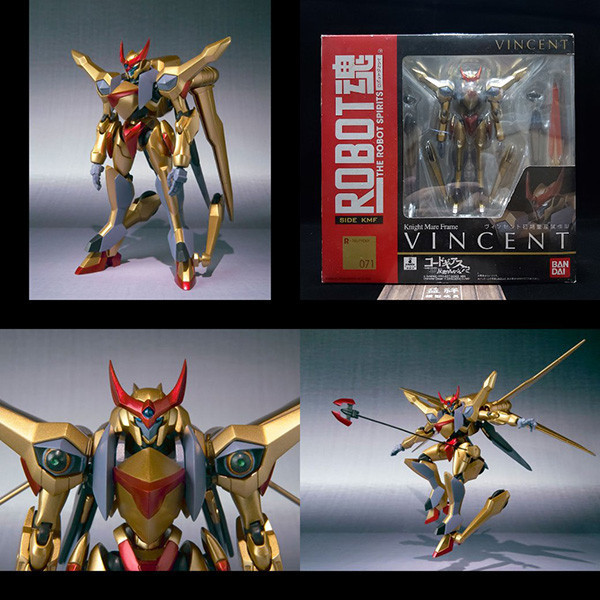 【老物全新未拆】BANDAI 萬代 | ROBOT魂 #071 Code Geass 反叛的魯路修 | 文森特初期量產試作型 | 可動完成品 | 盒況如圖 | 全新未拆 | 現貨