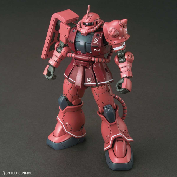 BANDAI 萬代 HG 1/144 夏亞專用薩克Ⅱ 紅色彗星Ver. 組裝模型  