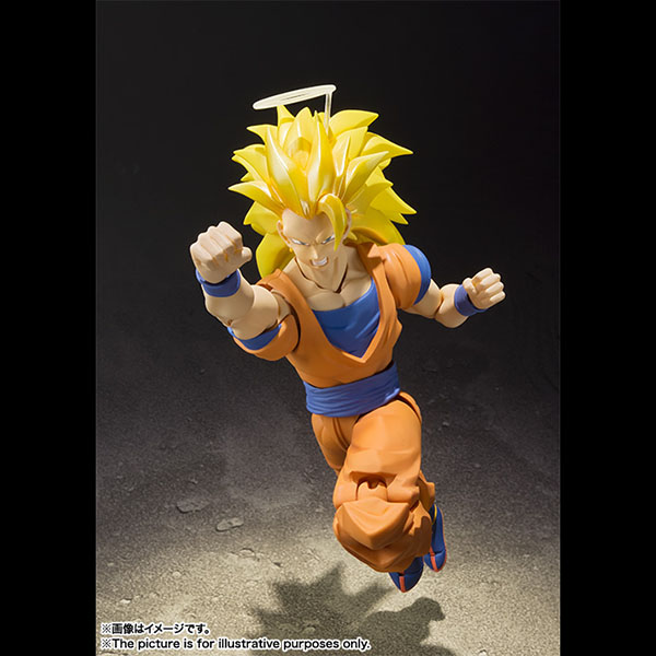 BANDAI 萬代 | S.H.Figuarts SHF 七龍珠 | 超級賽亞人3 孫悟空 | 再販 (預訂2021年8月) 