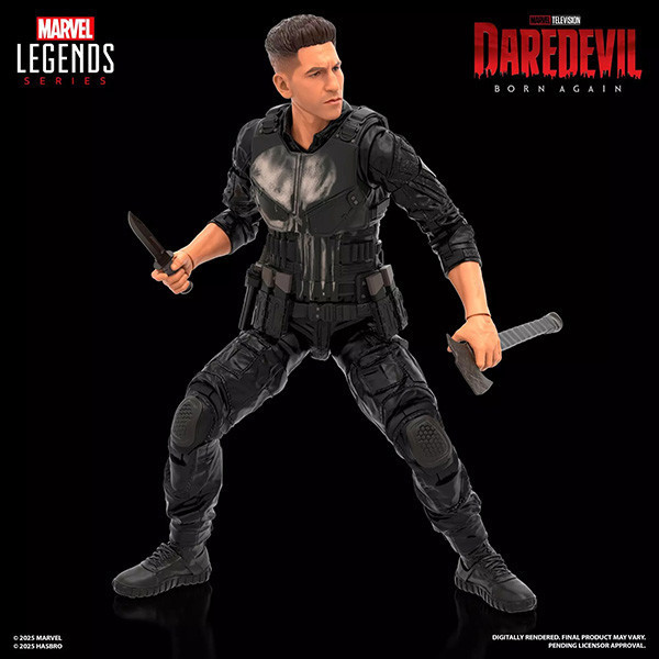 HASBRO 孩之寶 | Marvel Legends 漫威傳奇 | 6吋 | Daredevil:Born Again 夜魔俠:重生 | Punisher 制裁者 | 可動完成品 | 全新未拆 | 現貨