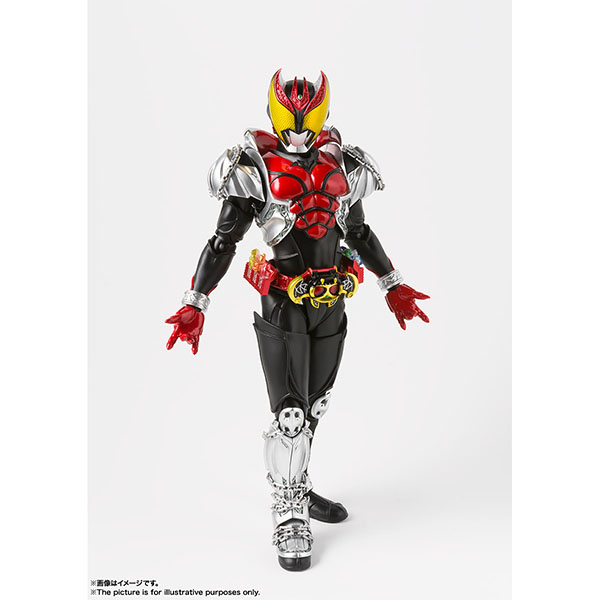 BANDAI 萬代 | S.H.Figuarts SHF 真骨彫製法 | 假面騎士KIVA | 牙型態 | 含初回購入特典 〈附KIVA頭像圖台座〉 