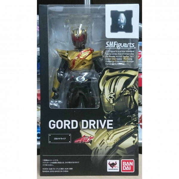 BANDAI 萬代 | S.H.Figuarts SHF  《假面騎士Drive》 Gold Drive | 全新未拆 萬代,bandai,假面騎士,SHFiguarts