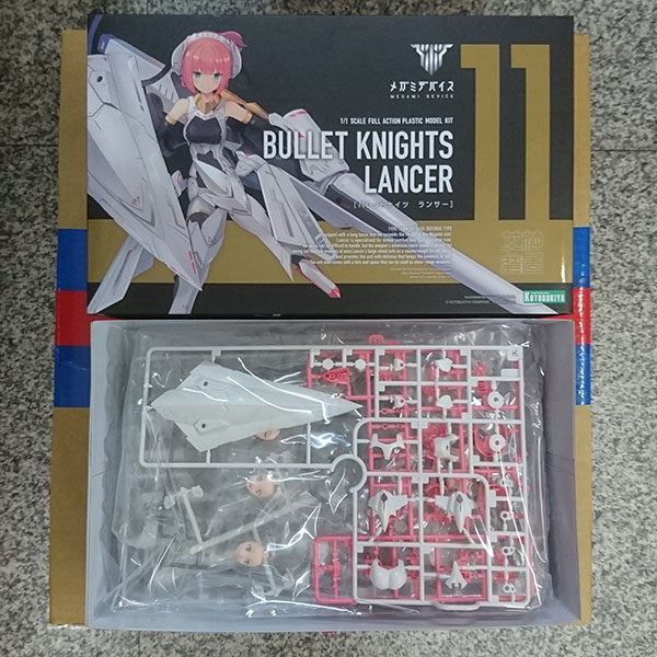 KOTOBUKIYA 壽屋 | Megami Device 女神裝置 11 銃彈騎士 | 槍兵 | Lancer 組裝模型 