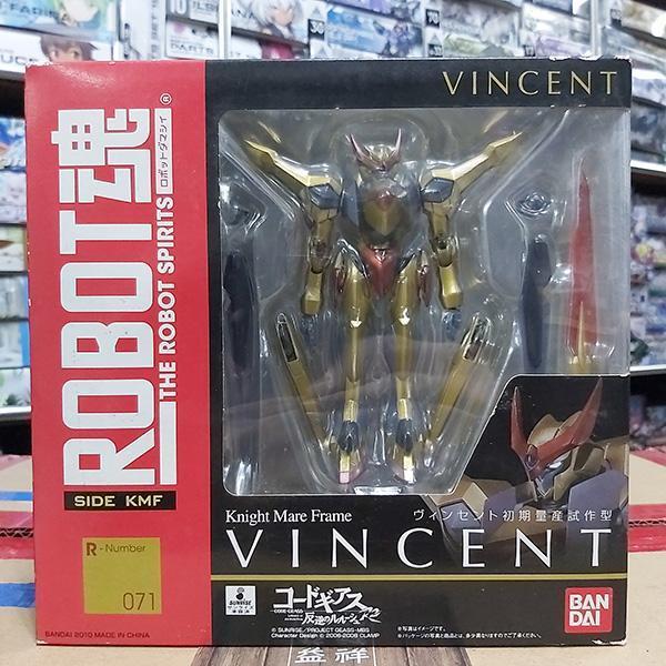 【老物全新未拆】BANDAI 萬代 | ROBOT魂 #071 Code Geass 反叛的魯路修 | 文森特初期量產試作型 | 可動完成品 | 盒況如圖 | 全新未拆 | 現貨 