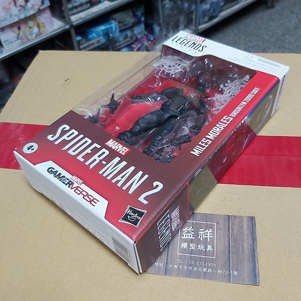 HASBRO 孩之寶 | Marvel Legends | 漫威 | 電玩 | Spider-Man 2 蜘蛛人 | Miles Morales Brooklyn 2099 Suit 邁爾斯 ·摩拉斯（布魯克林 2099 戰衣） 高約15公分 | 可動完成品 | 全新未拆 | 現貨 