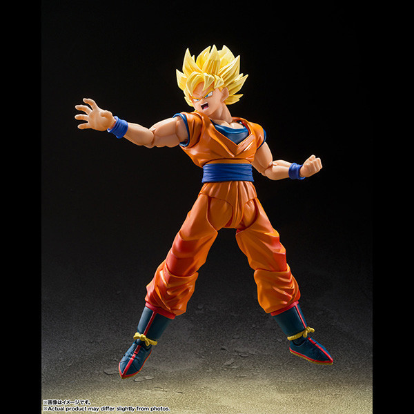 BANDAI 萬代 | S.H.Figuarts SHF 七龍珠Z 超級賽亞人 | 孫悟空 -決戰的開幕- 完全新規造形 | 臉部頭髮配件可換 | 可動完成品 | 全新未拆 | 現貨 