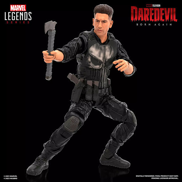 HASBRO 孩之寶 | Marvel Legends 漫威傳奇 | 6吋 | Daredevil:Born Again 夜魔俠:重生 | Punisher 制裁者 | 可動完成品 | 全新未拆 | 現貨