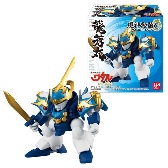 BANDAI 萬代 | 魔神英雄傳 | 魔神物語(MASHIN-SAGA)01 全4種 | 完整1中盒6入販售 | 全新未拆 | 現貨 