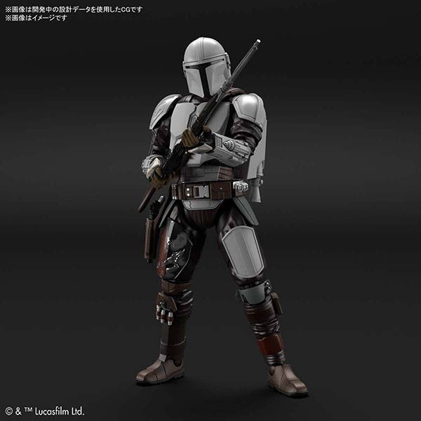 BANDAI 萬代 | 1/12 《曼達洛人》 曼達洛人 (貝斯卡金屬武裝) 組裝模型  