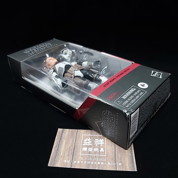 HASBRO 孩之寶 | THE BLACK SERIES 6" 黑標6吋 | THE BAD BATCH 星際大戰:瑕疵品 | 瑕疵品小隊 | 不良小隊 | TECH 技師 | 盒況如圖 | 全新未拆 | 現貨 