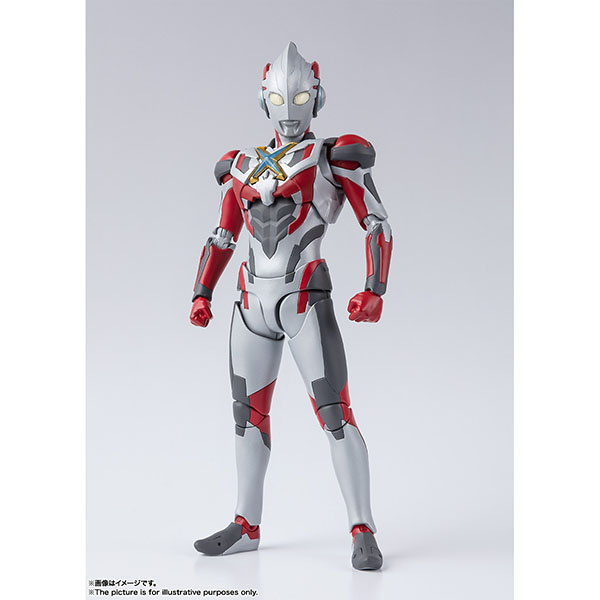 BANDAI 萬代 | S.H.Figuarts SHF 超人力霸王 | 奧特曼X&哥摩拉裝甲 | 再販 | 全新未拆 