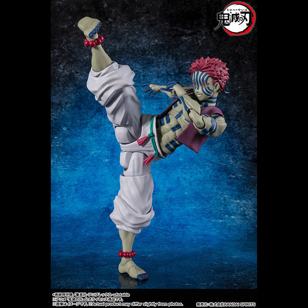 BANDAI 萬代 | S.H.Figuarts SHF 鬼滅之刃 | 上弦之參 | 上弦之三 | 猗窩座 | 可動完成品 | 全新未拆 | 現貨 