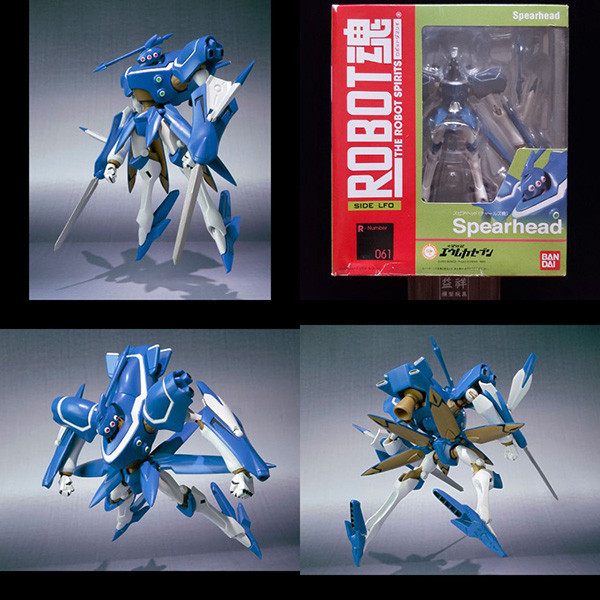 【老物全新未拆】BANDAI 萬代 | ROBOT魂 #061 交響詩篇艾蕾卡7 矛頭 | Spearhead 查爾斯專用機 | 可動完成品 | 盒況如圖 | 全新未拆 | 現貨 