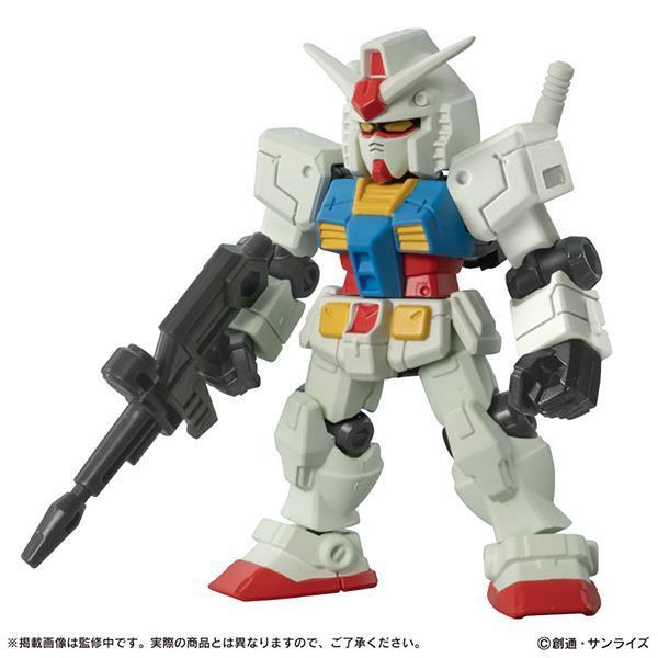 BANDAI 萬代 | 機動戰士鋼彈 | 重裝X重奏 | MOBILE SUIT ENSEMBLE 30  內含RX-78-2 鋼彈、MS-06S 夏亞專用薩克II、白色鋼彈、G戰機 | 共全5種 | 完整1中盒10入販售 | 全新未拆 | 現貨 