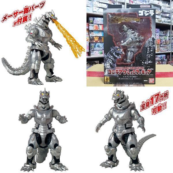 BANDAI 萬代 | 哥吉拉可動公仔 | 機械哥吉拉(2002) 高約15公分 | 全新未拆 | 現貨 