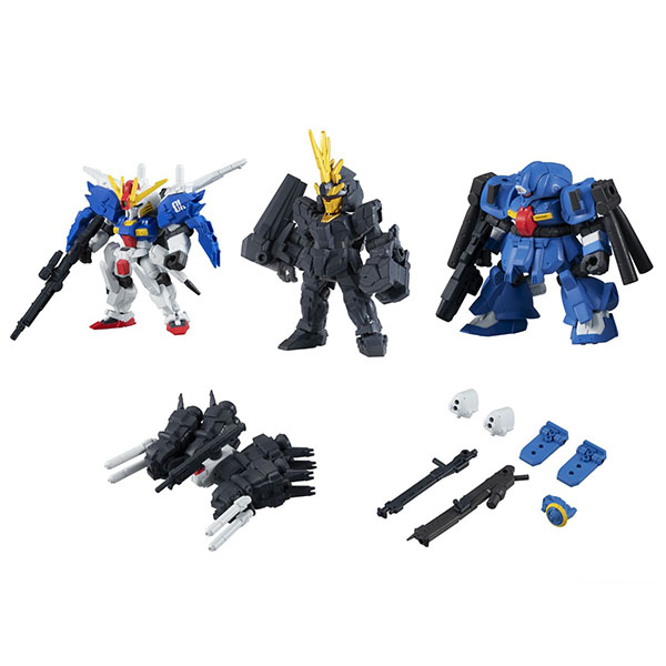 BANDAI 萬代 | 機動戰士鋼彈 | 重裝X重奏 | MOBILE SUITE ENSEMBLE 13(盒玩Ver.) 全五種 | 1中盒10入  