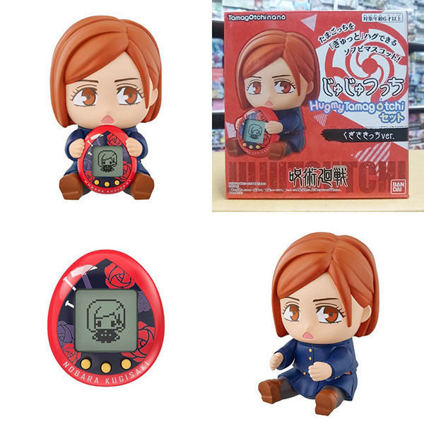 【特價】BANDAI 萬代 | 魂商店限定 | 咒術迴戰x塔麻可吉 Hugmy Tamagotchi 咒術可吉 | 釘崎野薔薇 | 含軟膠公仔 (PB商店) 全新未拆 | 現貨 