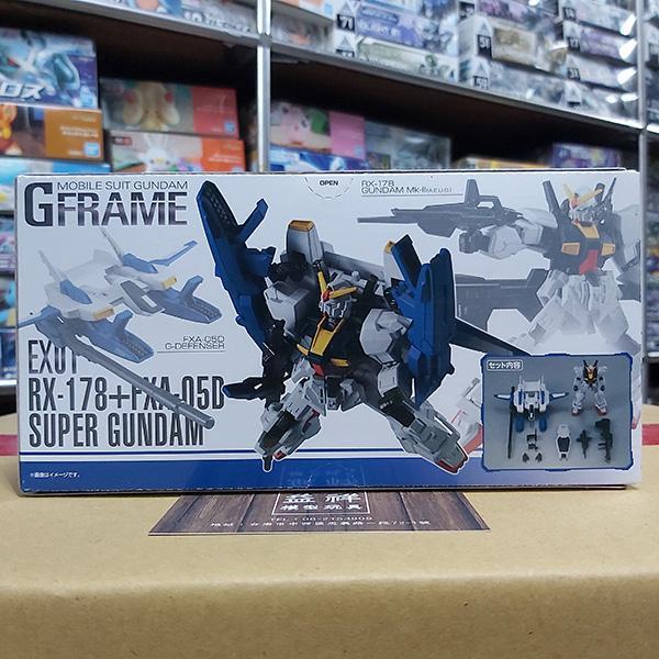 BANDAI 萬代 | 機動戰士鋼彈 | G-FRAME EX01 超級鋼彈 | 鋼彈mk2 | 鋼彈Mk-II | 全新未拆 | 現貨 