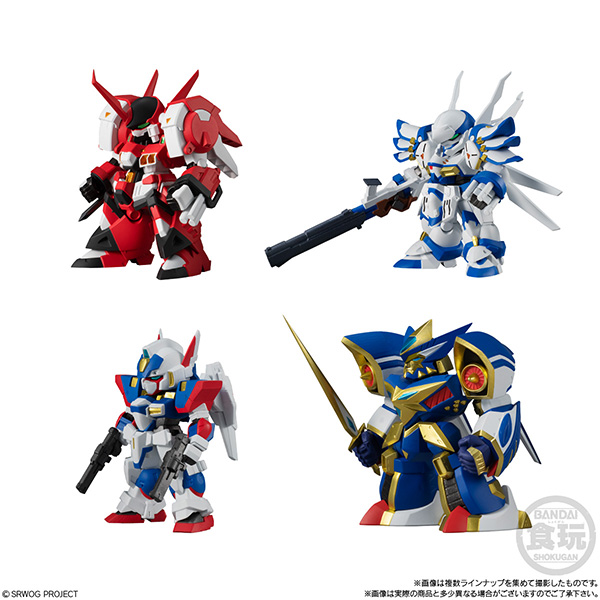 BANDAI 萬代 | 盒玩 | 超級機器人大戰OG 2 | 全4種 | 1中盒4入販售 (預訂2022年6月) 